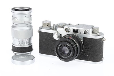 Lot 5 - A Leica IIIf Rangefinder Camera