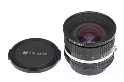 Lot 85 - A Nikon Ais Nikkor f/2.8 20mm Lens