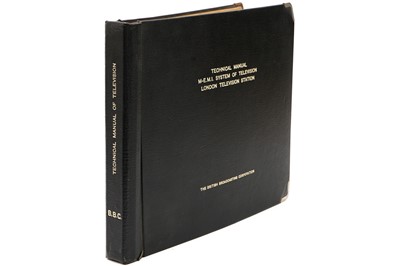 Lot 78 - An Early BBC M-E.M.I. Transmission Technical Instruction Manual