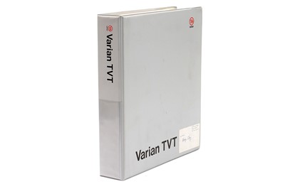 Lot 79 - A Varian TVT Instruction Manual for BBC1 & BBC2