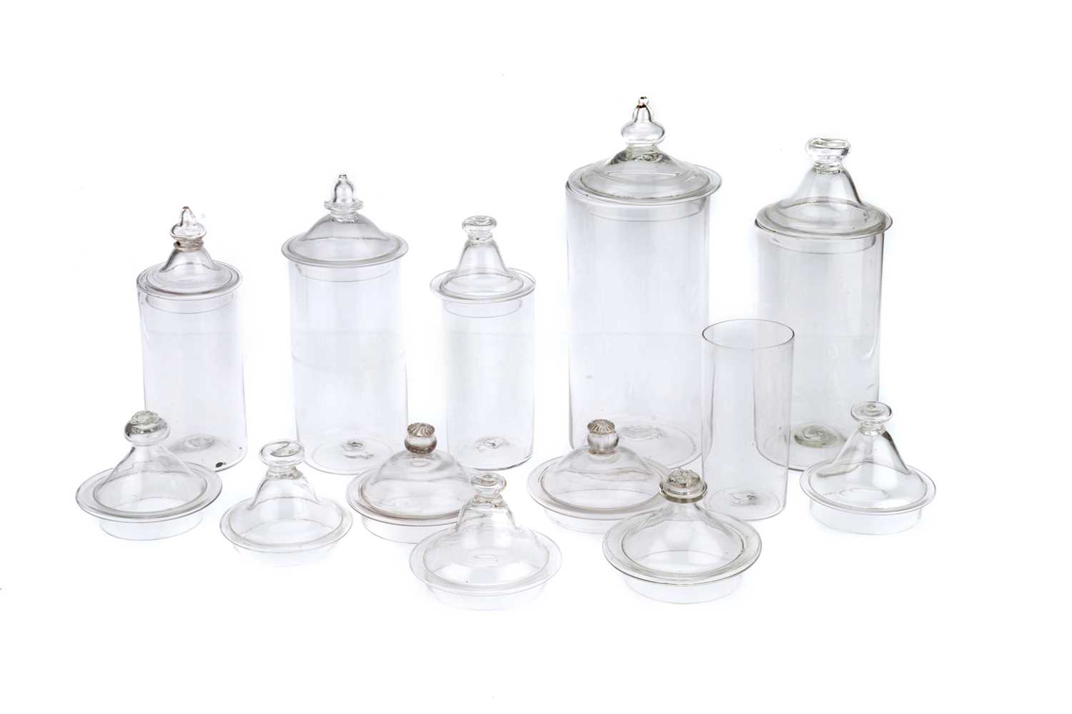 Lot 790 - Collection of Chemists Specie Jars