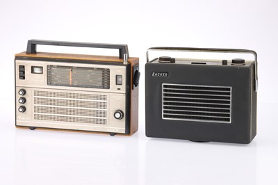 Lot 871 - Two Vintage Radios