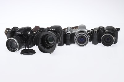 Lot 306 - A Small Selection of Digital Bridge Cameras