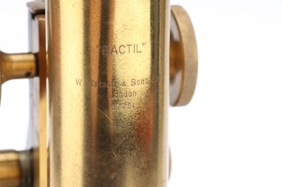 Lot 765 - Watson Bactil microscope