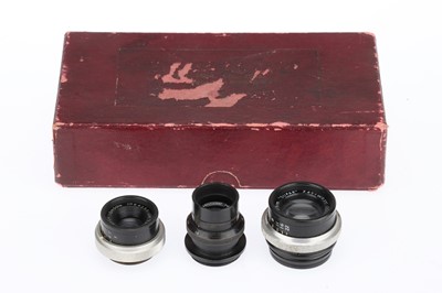 Lot 342 - A Group of Dallmeyer and Wray Lenses