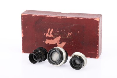 Lot 531 - A Group of Dallmeyer and Wray Lenses