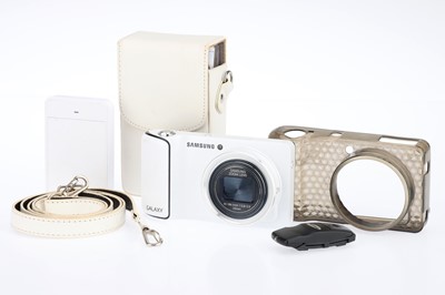 Lot 399 - A White Jelly Bean Samsung Galaxy Android Digital Camera