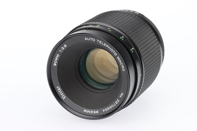 Lot 344 - A Vivitar f/2.8 90mm Auto Telephoto Macro Camera Lens