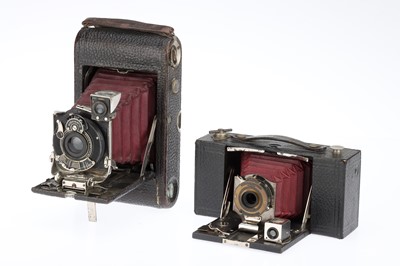 Lot 303 - A Kodak No.3 Folding Pocket Kodak Model E-2