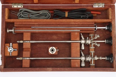 Lot 805 - Cystoscope Set - From the Down Brothers Museum