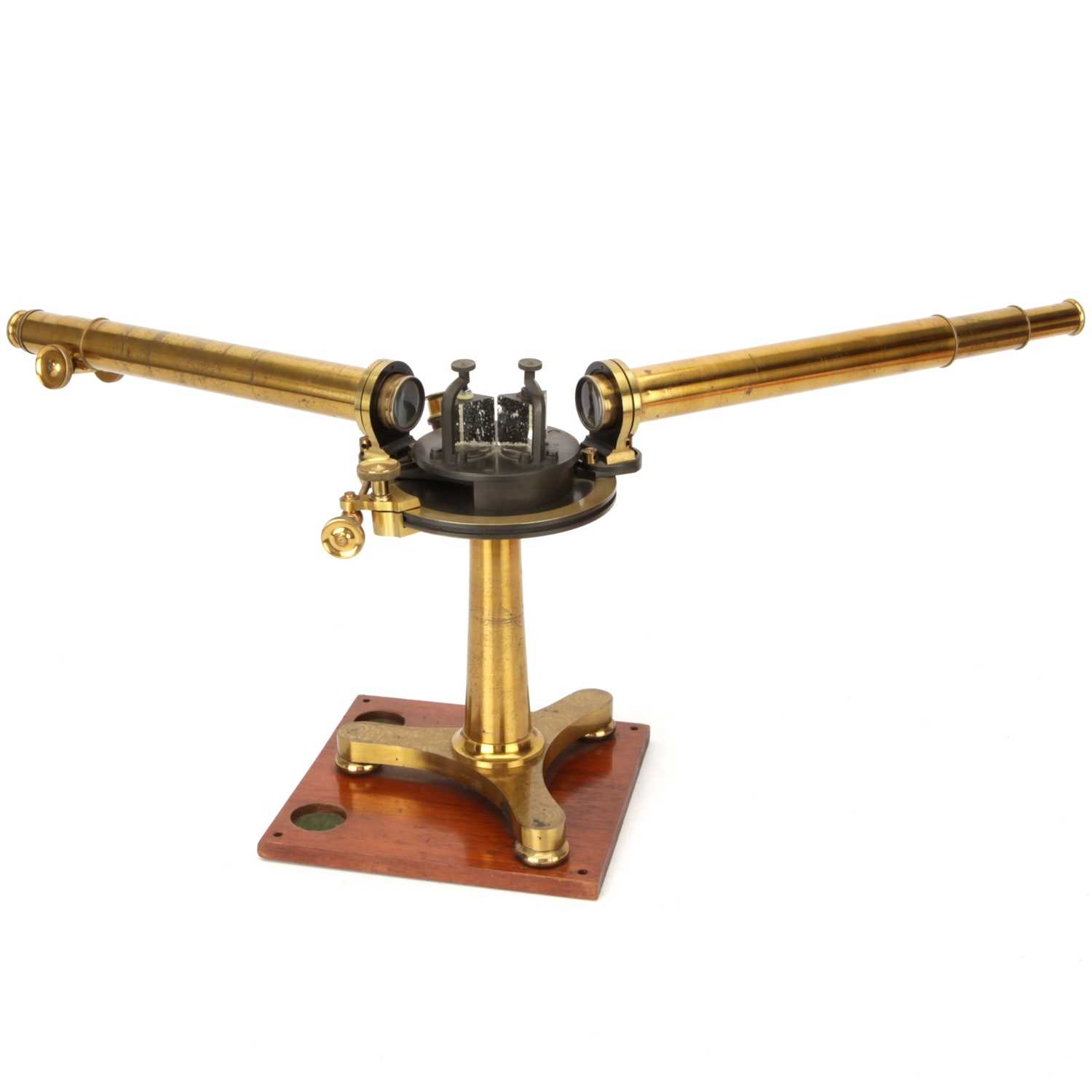 Lot 117 - Large Double Prism Spectroscope,