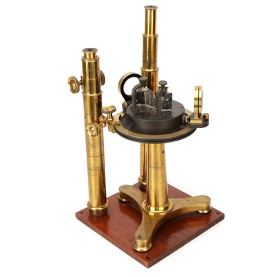 Lot 117 - Large Double Prism Spectroscope