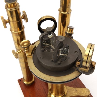 Lot 117 - Large Double Prism Spectroscope