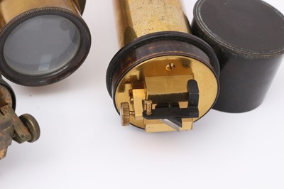 Lot 117 - Large Double Prism Spectroscope