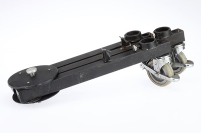 Lot 547 - A Studio Camera Tripod Dolly