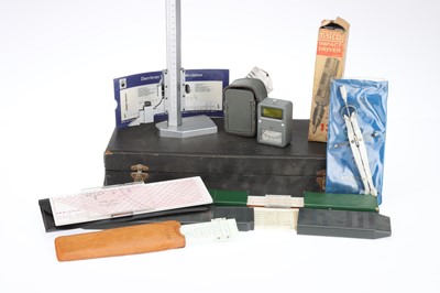 Lot 722 - A Selection of Rules & Measuring Instruments