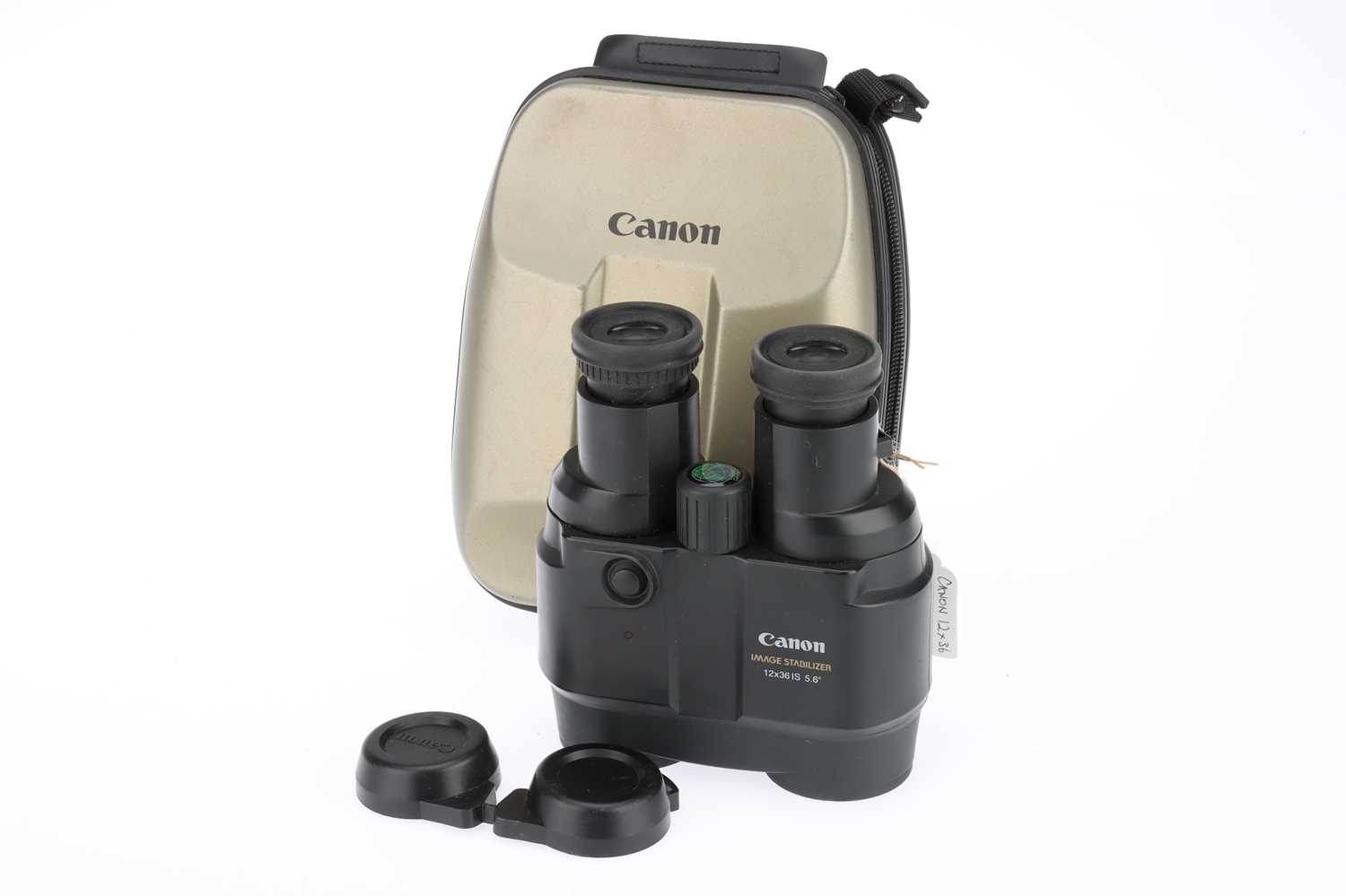 Lot 724 - A Pair of Canon 12x36 IS Binoculars