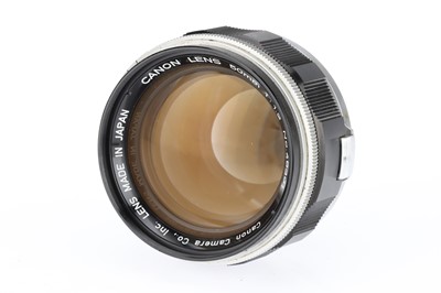 Lot 50 - A Canon f/1.2 50mm Lens