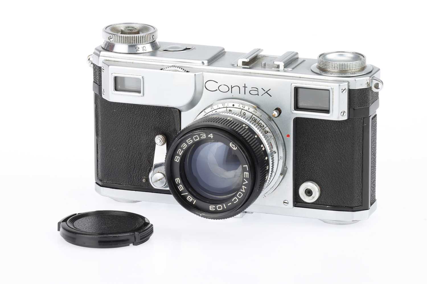 Lot 51 - A Zeiss Ikon Contax II 35mm Rangefinder