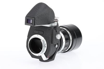 Lot 3 - A Leitz Wetzlar Telyt f/4 200mm Lens with Visoflex III Viewfinder