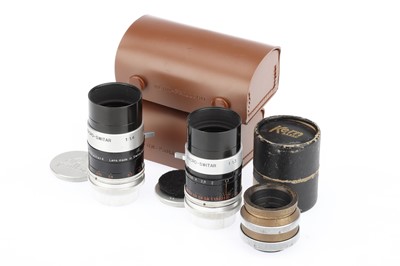 Lot 481 - A Selection of Three Kern-Paillard Lenses