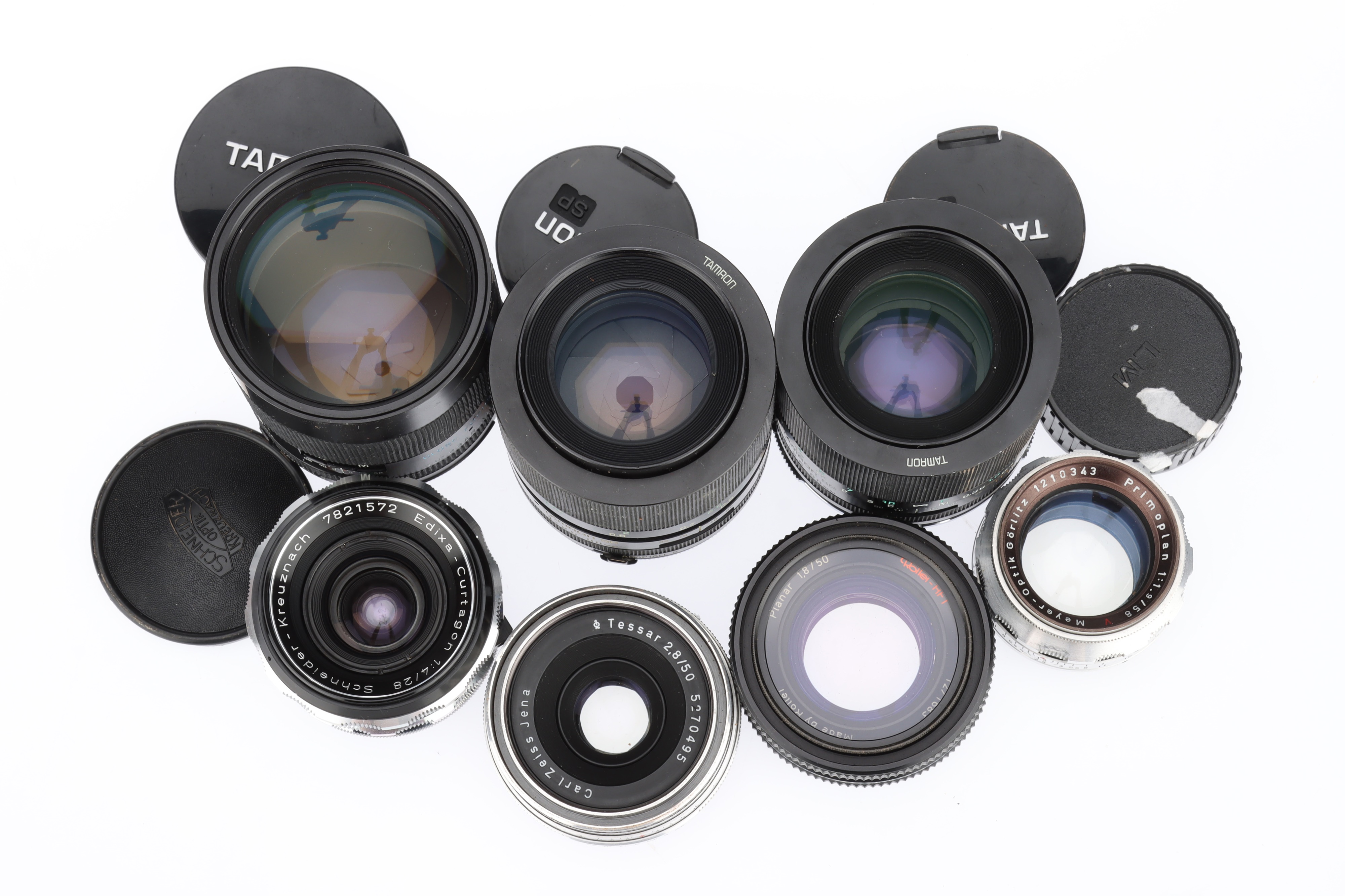 Lot 484 A Mixed Selection of SLR Lenses