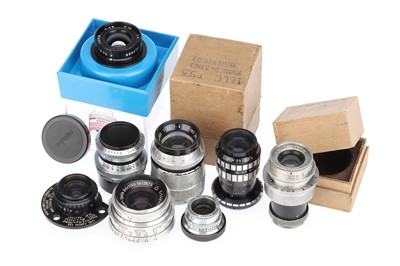 Lot 452 - A Mixed Selection of Small Lenses