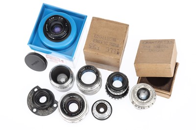 Lot 452 - A Mixed Selection of Small Lenses