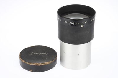 Lot 453 - An Ed. Liesegang Dusseldorf Meganast-Anastigmat f/4.5 800mm Lens