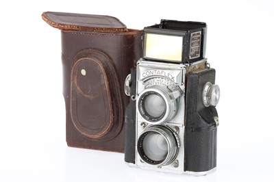 Lot 95 - A Zeiss Ikon Contaflex 35mm TLR Camera