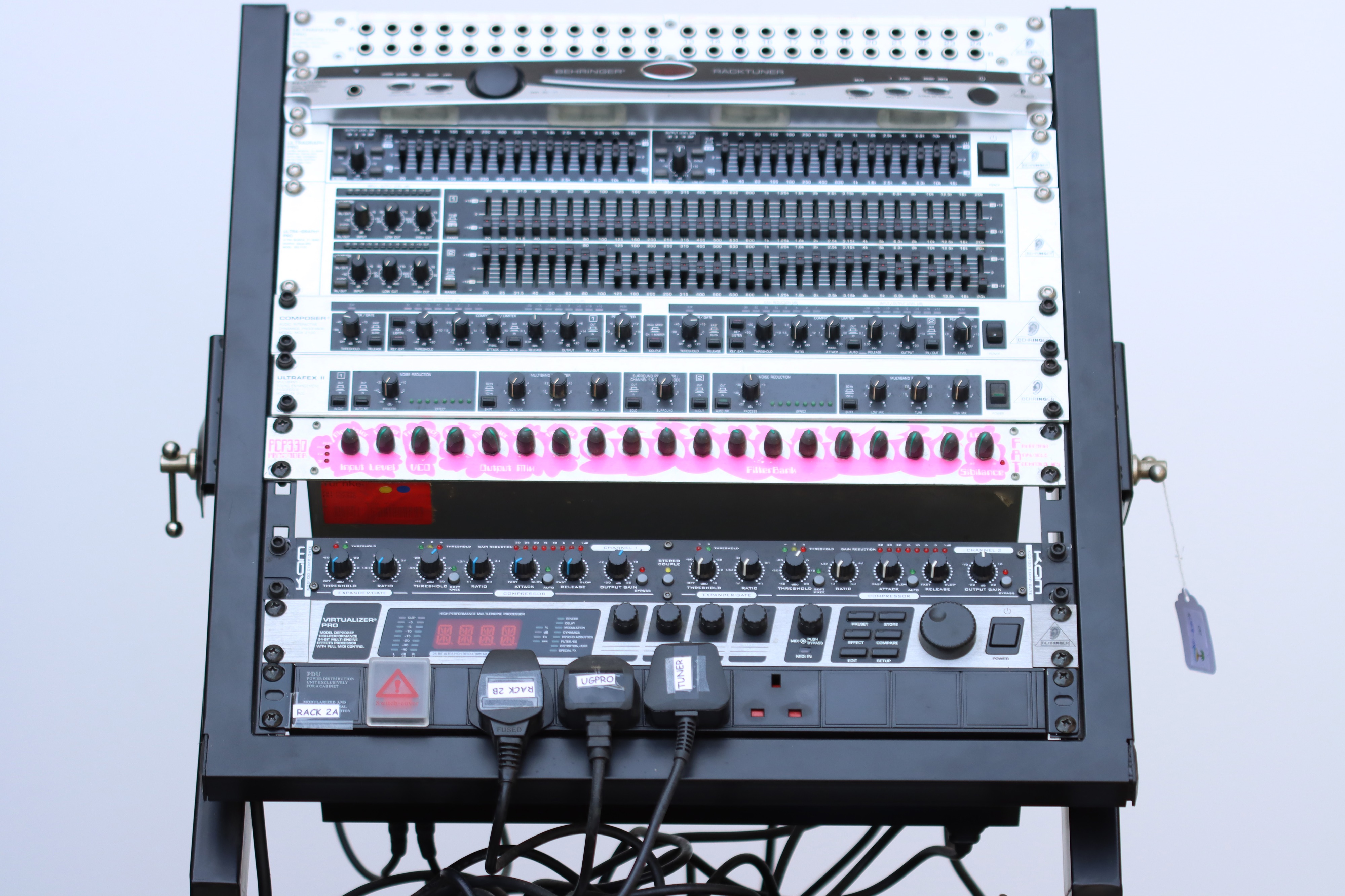 Lot 897 - Music Studio Rack Equipment,