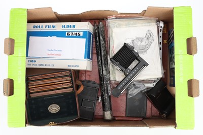 Lot 321 - A Collection of Large and Medium Format Accessories