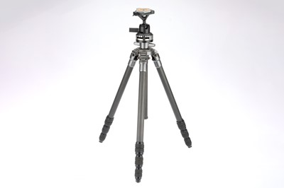 Lot 594 - A Gitzo Medium-Weight Tripod with Manfrotto Ball Head