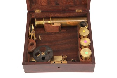 Lot 10 - An Early Acromatic Compound Microscope