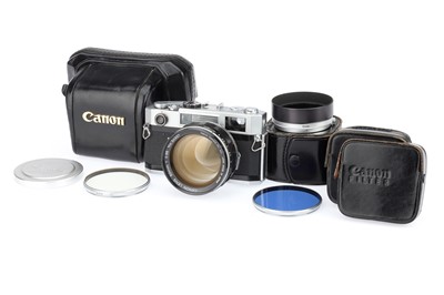Lot 71 - A Canon Model 7 Rangefinder Camera