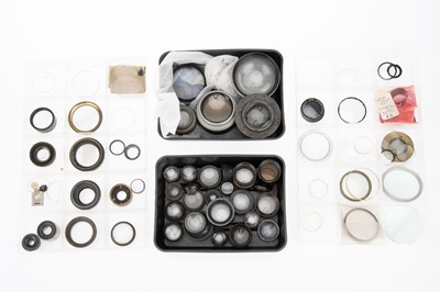 Lot 467 - A Large Selection of Lens Elements & Lens Parts