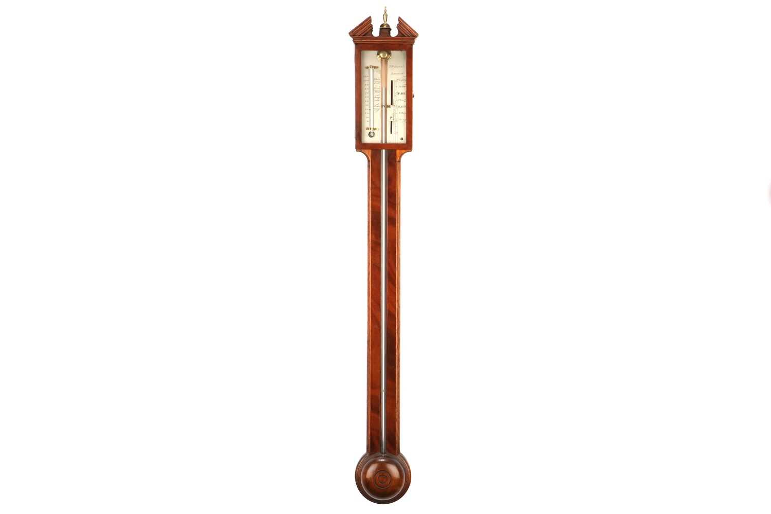 Lot 103 - An Irish Mercury Stick Barometer