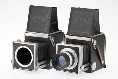 Lot 334 - A Bentzin Primar Reflex Large Format SLR Camera