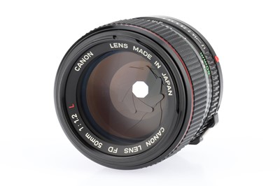 Lot 126 - A Canon FD L f/1.2 50mm Lens