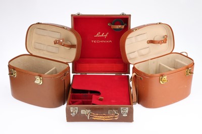 Lot 333 - Three Linhof Large Format Camera Cases