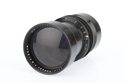 Lot 324 - A Carl Zeiss Jena Tele-Tessar f/8 600mm Camera Lens