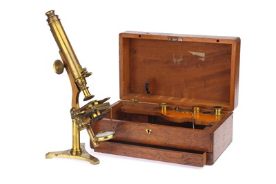 Lot 303 - A Very Early Smith & Beck Compound Monocular Microscope