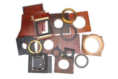 Lot 546 - A Selection of Lens Boards & Mounts