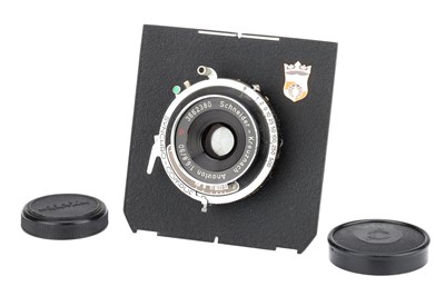 Lot 221 - A Schneider-Kreuznach Angulon Large Format f/6.8 90mm Lens