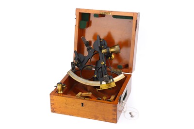 Lot 315 - A Cased Sextant