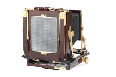 Lot 166 - A Wista Rose Wood DX Large Format Field Camera