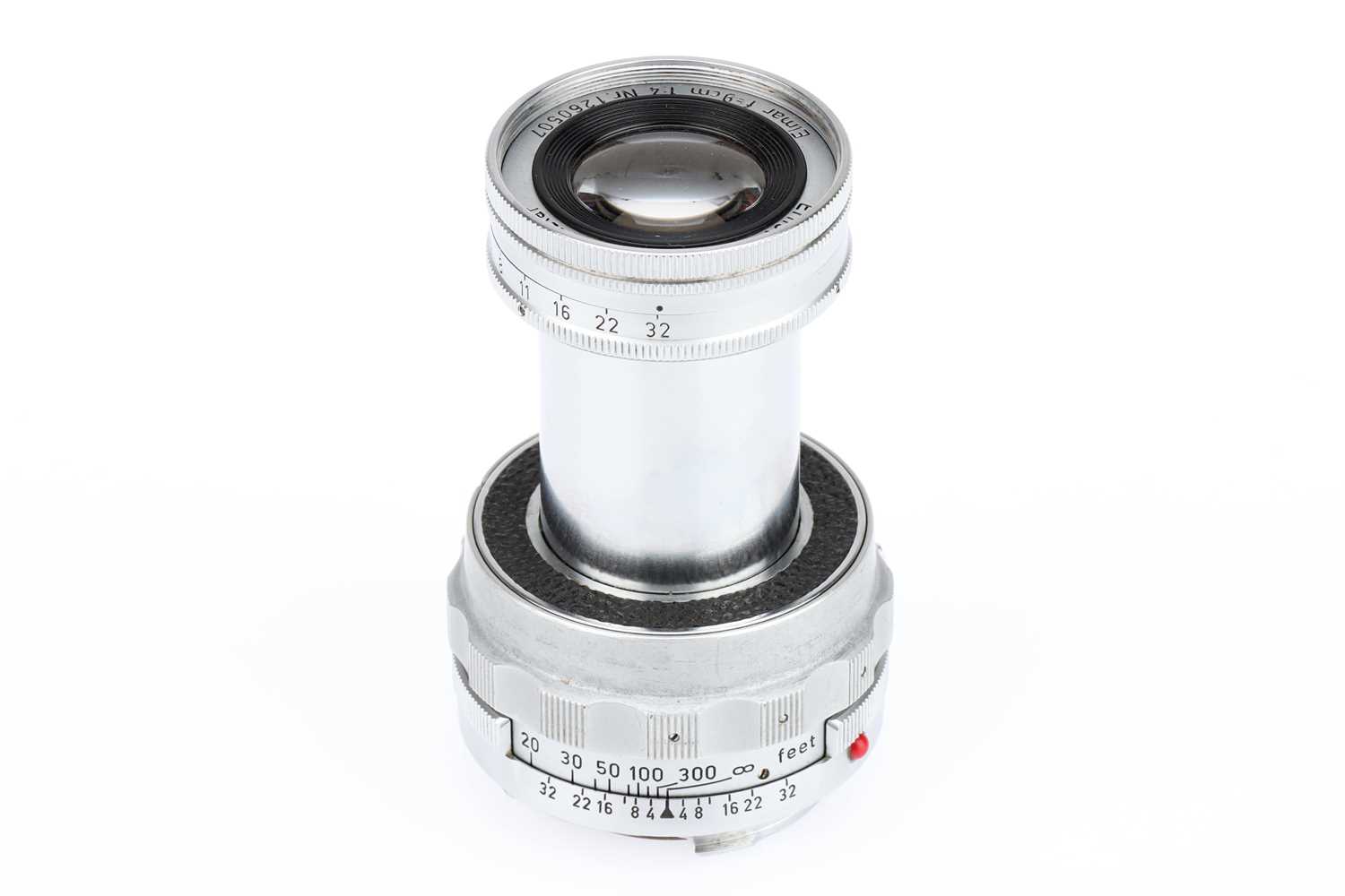 Lot 17 - A Leitz Wetzlar Elmar f/4 90mm Collapsible Lens