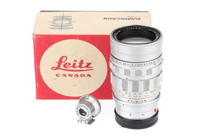 Lot 18 - A Leitz Summicron f/2 90mm Lens