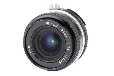 Lot 85 - A Nikon Ai Nikkor f/3.5 20mm Lens