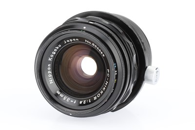 Lot 89 - A Nikon PC-Nikkor f/2.8 35mm Lens